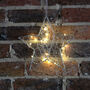 3D Wire LED Star Light Two Sizes, thumbnail 3 of 5