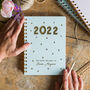 Personalised 2023 Gold Foil Diary With Stars Design, thumbnail 1 of 12