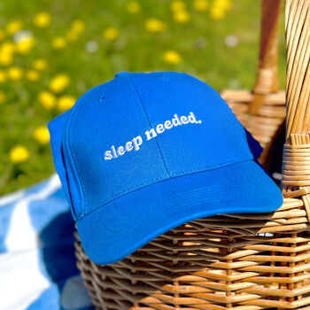 Sleep Needed Slogan Cap, 4 of 7