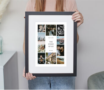 Use Your Own Photo And Words Remembrance Print, 5 of 7