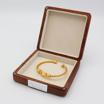 Personalised Horseshoe Bangle, 4 of 11