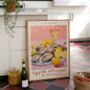 Oysters And Champagne Kitchen Print, thumbnail 1 of 2