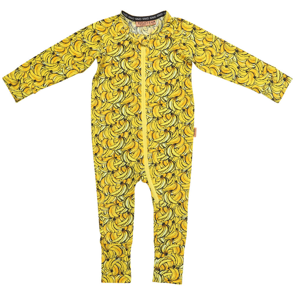 Colourful Zip Baby Grow By Antipodream | notonthehighstreet.com