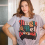 Jingle Bell Lockdown Women's Christmas T Shirt, thumbnail 5 of 6
