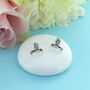 Hummingbird Opal Detail Stud Earrings, thumbnail 1 of 2