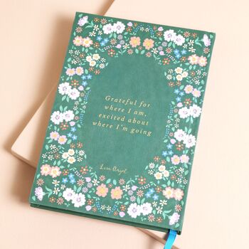 Green Floral Daily Gratitude Journal, 4 of 7