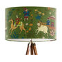 Procession On Green Lampshade, thumbnail 3 of 7
