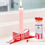 Red Bow Ceramic Candle Holder, thumbnail 3 of 4