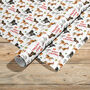 Christmas Horse Gift Wrapping Paper Roll Or Folded, thumbnail 2 of 3