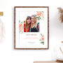 Personalised Best Friends Floral Photo Print, thumbnail 3 of 4