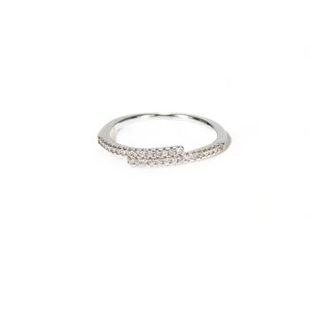 Double Band Stacking Rings, Gold Vermeil 925 Silver, 4 of 8