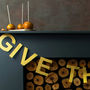 Give Thanks Thanksgiving Banner, thumbnail 4 of 5