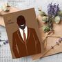 Black Man 60th Birthday Card, thumbnail 2 of 2