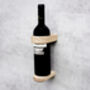Luxury Oak Wall Mounted Wine Bottle Holder, thumbnail 4 of 7