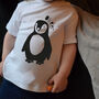 Personalised Children's Penguin T Shirt, thumbnail 2 of 2