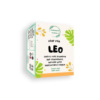 Soap For Leo Funny Novelty Zodiac Gift, 3 of 4