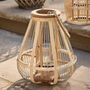 Mazarin Round Bamboo Lantern, thumbnail 1 of 5