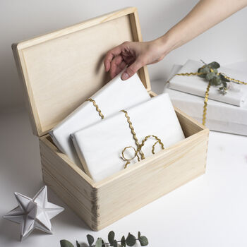 Personalised Pet Engraved Wooden Christmas Eve Box, 2 of 3