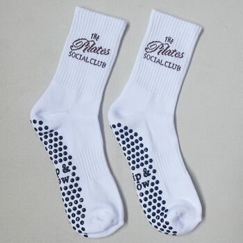 Pilates Social Club' Pilates Grip Socks, 2 of 3