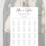 Wedding Table Plan Sophisticated Style, thumbnail 1 of 6