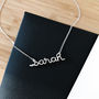 Personalised Handcrafted Name Necklace 14k Gold Filled, thumbnail 7 of 11