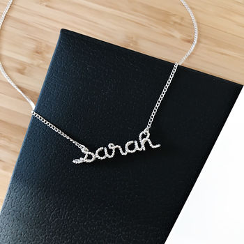 Personalised Handcrafted Name Necklace 14k Gold Filled, 7 of 11
