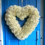 Handmade Heart Shaped Artificial Rose Wreath, thumbnail 5 of 6