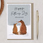 Grandad Father's Day Card Fox Illustration, thumbnail 1 of 2
