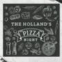Personalised Pizza Glass Chopping Board, thumbnail 2 of 4
