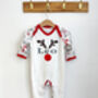 Personalised Rudolph Pj's For Baby, Kids, Boy, Girl, thumbnail 4 of 5