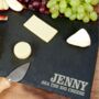 Personalised Big Cheese Slate Serving Board, thumbnail 4 of 5