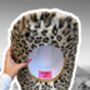 Snow Leopard Fur Cowboy Hat, thumbnail 9 of 9