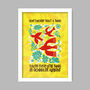 Three Little Birds Music Poster Print, thumbnail 2 of 4