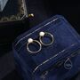 Double Circle White Opal Ear Jacket, thumbnail 5 of 11