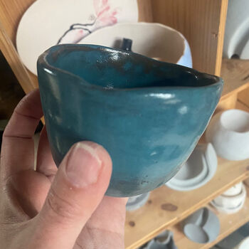 Handmade Ceramic Coffee Tea Cup Pottery Gift, 6 of 6