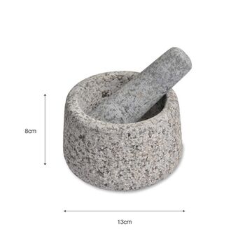Natural Granite Pestle And Mortar, 4 of 4