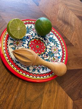 Olive Wood Lemon Squeezer, 3 of 3