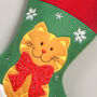 Pet Parents Personalised Cat Christmas Stocking, thumbnail 5 of 6