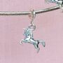Sterling Silver Unicorn Charm, thumbnail 4 of 8
