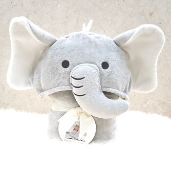 Personalised Humphrey Elephant Baby Towel, 3 of 7