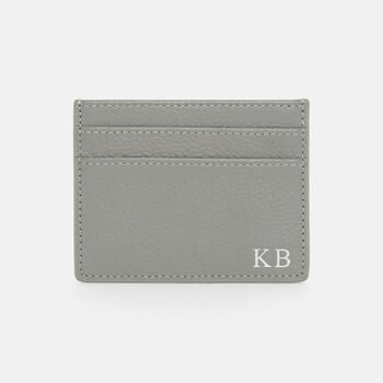 Pebble Leather Personalised Embossed Cardholder, 9 of 9