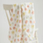 Patterned Cotton Baby Swaddle, thumbnail 3 of 6