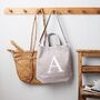 Personalised Letter Canvas Tote Bag, thumbnail 1 of 4