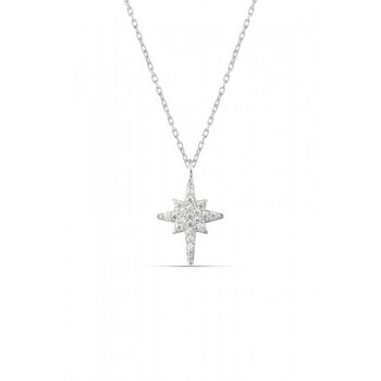 Northern Star Polaris Sterling Silver Necklace, 7 of 7