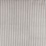 Baga Stripe French Grey Hand Block Cushion Cover, thumbnail 3 of 3