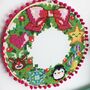 Christmas Wreath Cross Stitch Kit, thumbnail 5 of 11