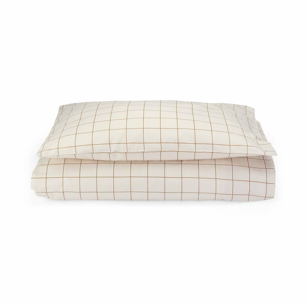 Single Bedding Set Window Pane, Off White By Avery Row