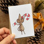 Christmas Mice Mini Card Set, thumbnail 7 of 12