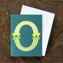 Mini O Alphabet Card, thumbnail 3 of 5