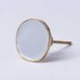 Enamel Knob With Gold Rim, thumbnail 3 of 4